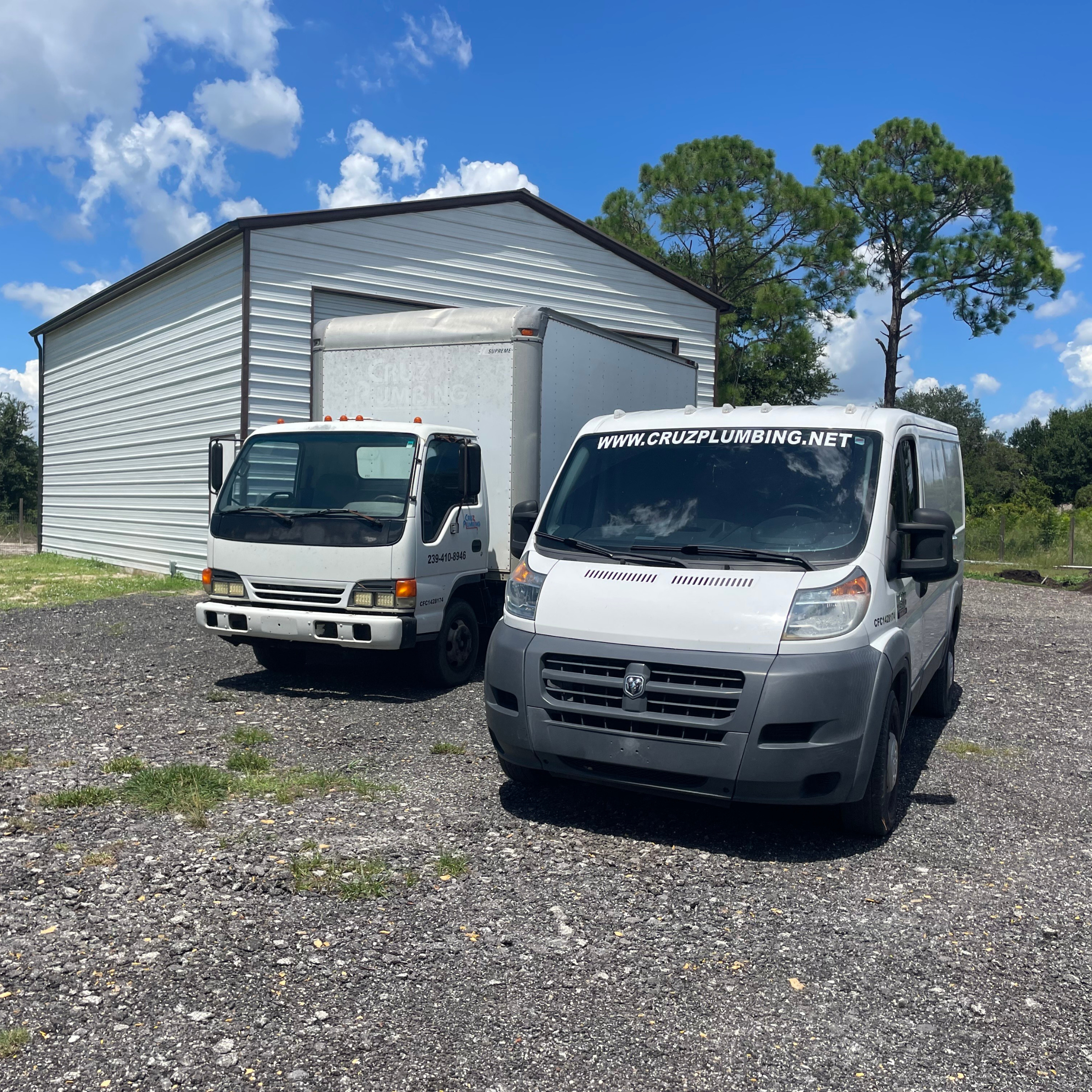 Cruz Plumbing Inc. - Van and Truck